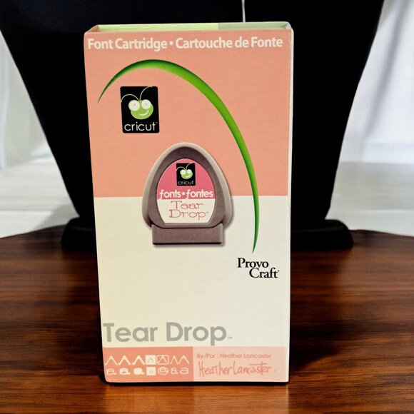 Cricut  Tear Drop Cricut Die Cut - Picture 1 of 8